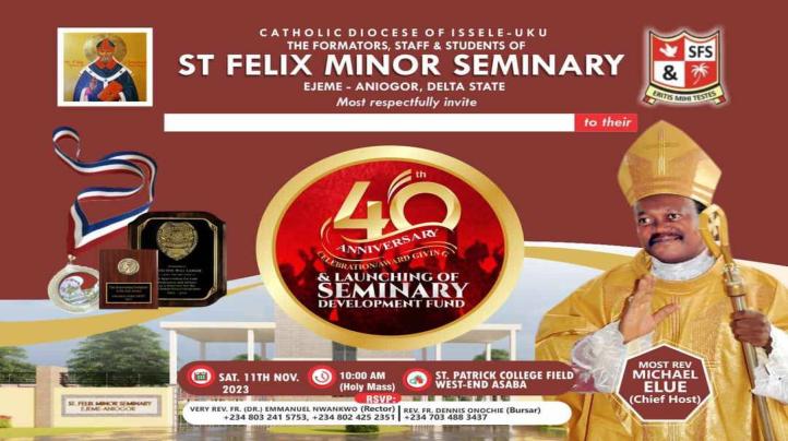 40th Anniversary & Lauching of Seminary Development Fund